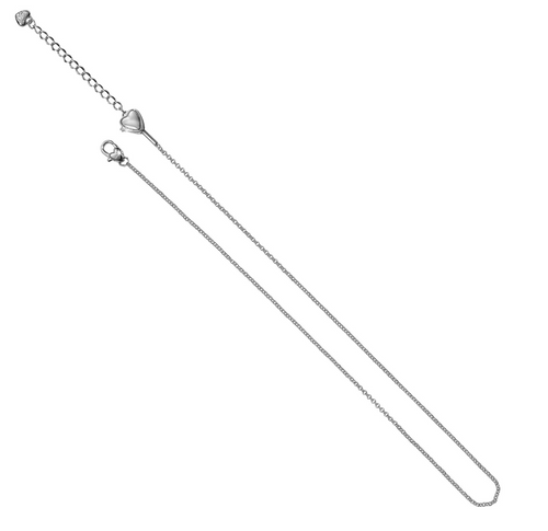 Vivi Delicate Short Silver Charm Necklace