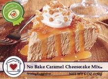 No Bake Caramel Cheesecake Mix