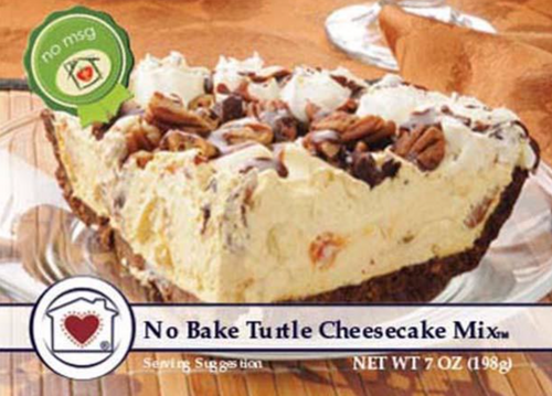 No-Bake Turtle Cheesecake Mix
