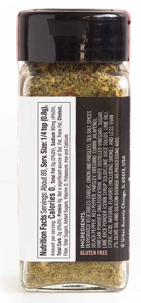 Urban Accents Steak Rub, Argentina - 2.5 oz