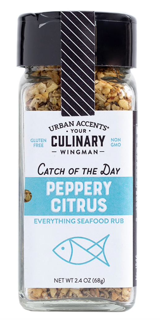 Peppery Citrus Everything Seafood Rub