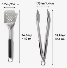 Grilling Tongs and Turner Set