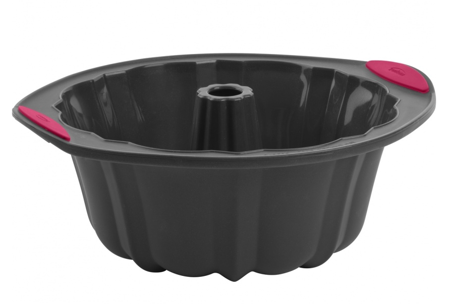 Structure Silicone Fluted Cake Pan in Fuchsia