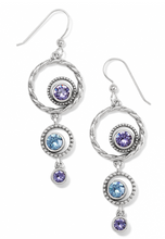 Halo Radiance French Wire Earrings