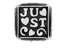 Just Married Cube Bead