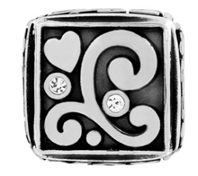 Just Married Cube Bead