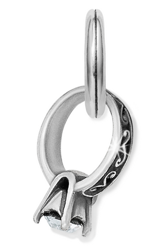 Diamond Ring Charm