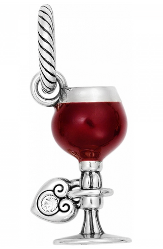 I Love Wine Charm