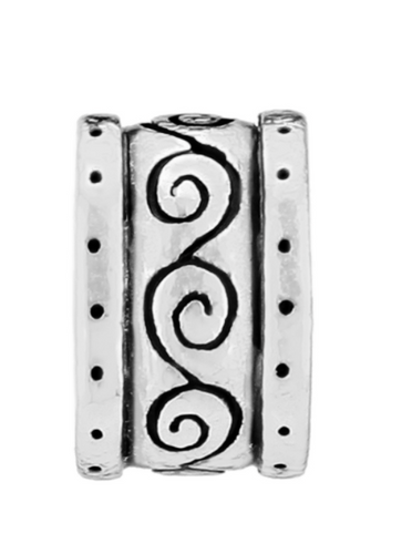 Etched Scroll Spacer