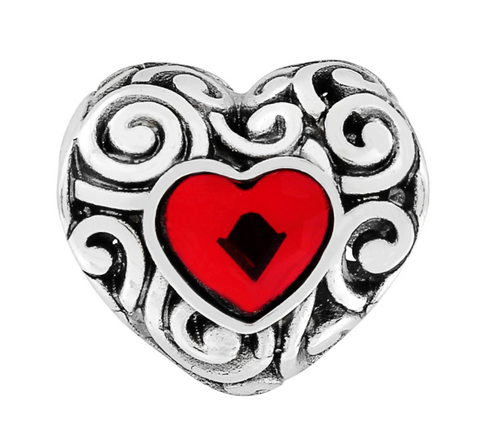 Swirly Love Bead