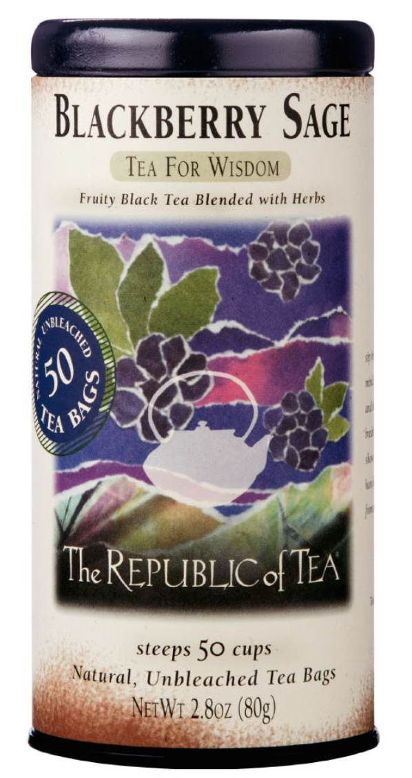 Blackberry Sage Black Tea Bags