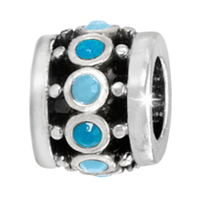 Classicism Bead Silver Turquoise
