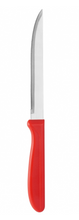 Serated Utility Knife Red 5"