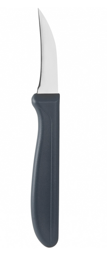 Curved Paring Knife Gray 2.5