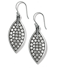 Pebble Leaf Reversible French Wire Earrings