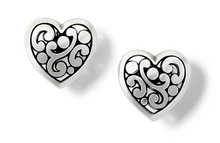 Contempo Heart Post Earrings