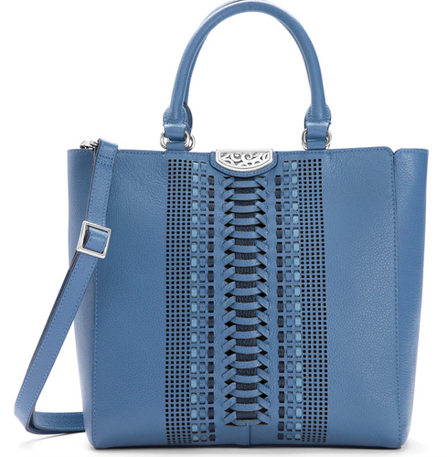 Daniela Hand Held Tote (Canyon Blue)