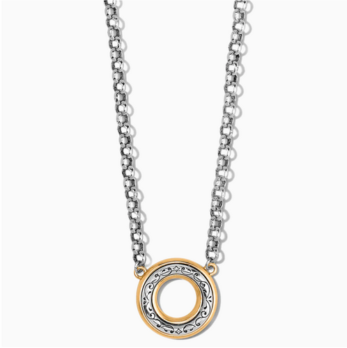 Venezia Open Ring Short Necklace