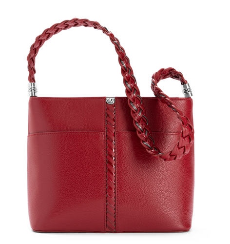 Beaumont Square Bucket Bag (Lipstick)