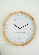 Let The Good Times Roll Wall Clock