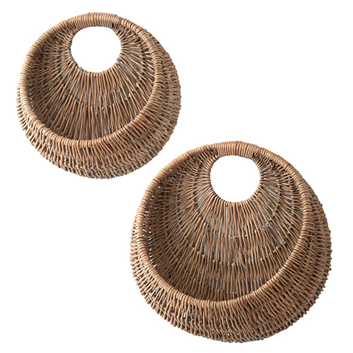 Cresent Woven Baskets