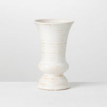 Ivory Ceramic Urn