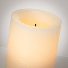 Frosted 4" LED Pillar Candle