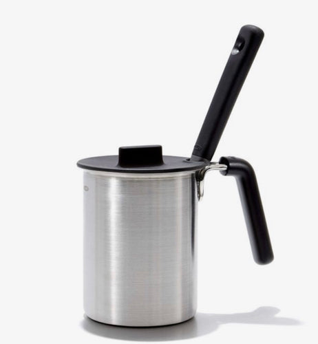 Grilling Basting Pot and Brush Set