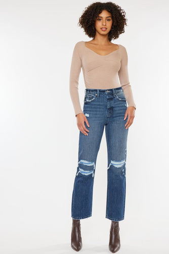 KanCan High Rise 90's Boyfriend Jean (KC8649D)